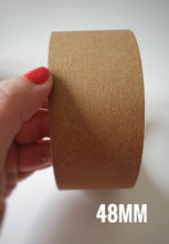 Load image into Gallery viewer, Recyclable Kraft Brown Parcel Tape 50m Roll - 19mm, 24mm or 48mm
