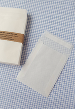 Load image into Gallery viewer, 68mm x 92mm Small Glassine Envelopes with Peel & Seal Flap