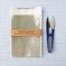 Load image into Gallery viewer, 85mm x 115mm (C7) Clear Biodegradable Eco Cello Bags