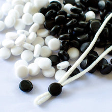 Load image into Gallery viewer, ROUND Silicone Toggles for Elastic Cord Loops | Face Mask Adjuster Beads
