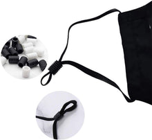 Load image into Gallery viewer, BARRELL Silicone Toggles for Elastic Cord Loops | Face Mask Adjuster Beads