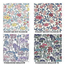 Load image into Gallery viewer, 3pcs Handmade Lavender Sachets - EMILY SILHOUETTE Liberty Print
