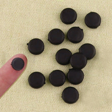 Load image into Gallery viewer, ROUND Silicone Toggles for Elastic Cord Loops | Face Mask Adjuster Beads