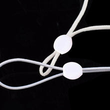 Load image into Gallery viewer, ROUND Silicone Toggles for Elastic Cord Loops | Face Mask Adjuster Beads