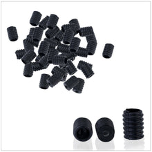 Load image into Gallery viewer, BARRELL Silicone Toggles for Elastic Cord Loops | Face Mask Adjuster Beads Black