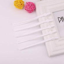Load image into Gallery viewer, 5mm Pre-Cut Adjustable White Elastic Straps for Face Masks
