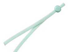 Load image into Gallery viewer, 5mm Pre-Cut Adjustable Light Green Elastic Straps for Face Masks