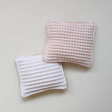 Load image into Gallery viewer, Zero Waste Scourer in Waffle Cotton & Natural Hessian