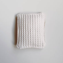 Load image into Gallery viewer, Zero Waste Scourer in Waffle Cotton & Natural Hessian