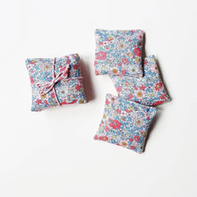 Load image into Gallery viewer, 3pcs Handmade Lavender Sachets - FORGET ME NOT BLOSSOM Liberty Print
