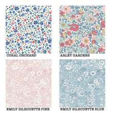 Load image into Gallery viewer, 6pcs Handmade Covered Buttons in Liberty Fabrics with Shank - 13mm, 14.5mm, 19mm
