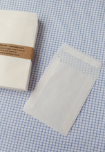 Load image into Gallery viewer, 68mm x 92mm Small Glassine Envelopes with Peel &amp; Seal Flap
