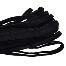 Load image into Gallery viewer, 5mm Black Soft Elastic for Face Mask Making
