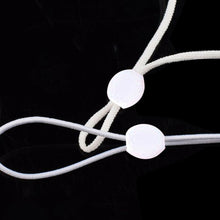 Load image into Gallery viewer, ROUND Silicone Toggles for Elastic Cord Loops | Face Mask Adjuster Beads
